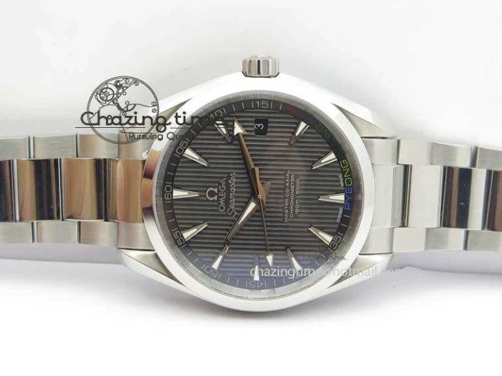 0101 Versatile Aqua Terra ‘PyeongChang 2018’ JHF Best Edition Black Dial On SS Bracelet A 8204